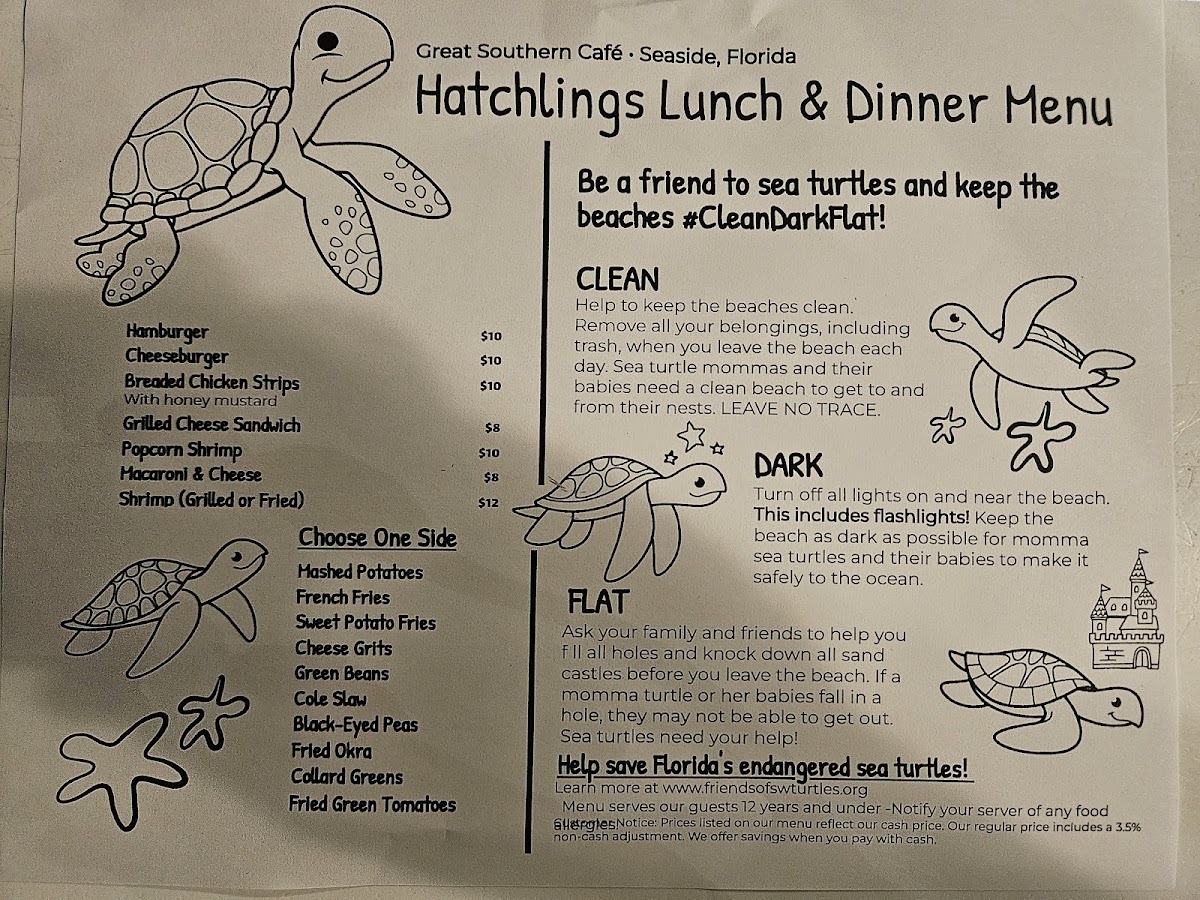 Great Southern Cafe Menu - Image 4